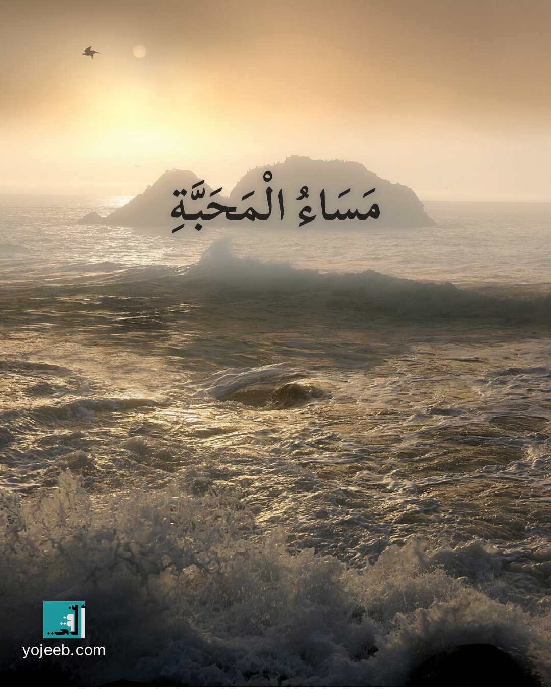 بطاقة مساء الخير — مساء المحبة
