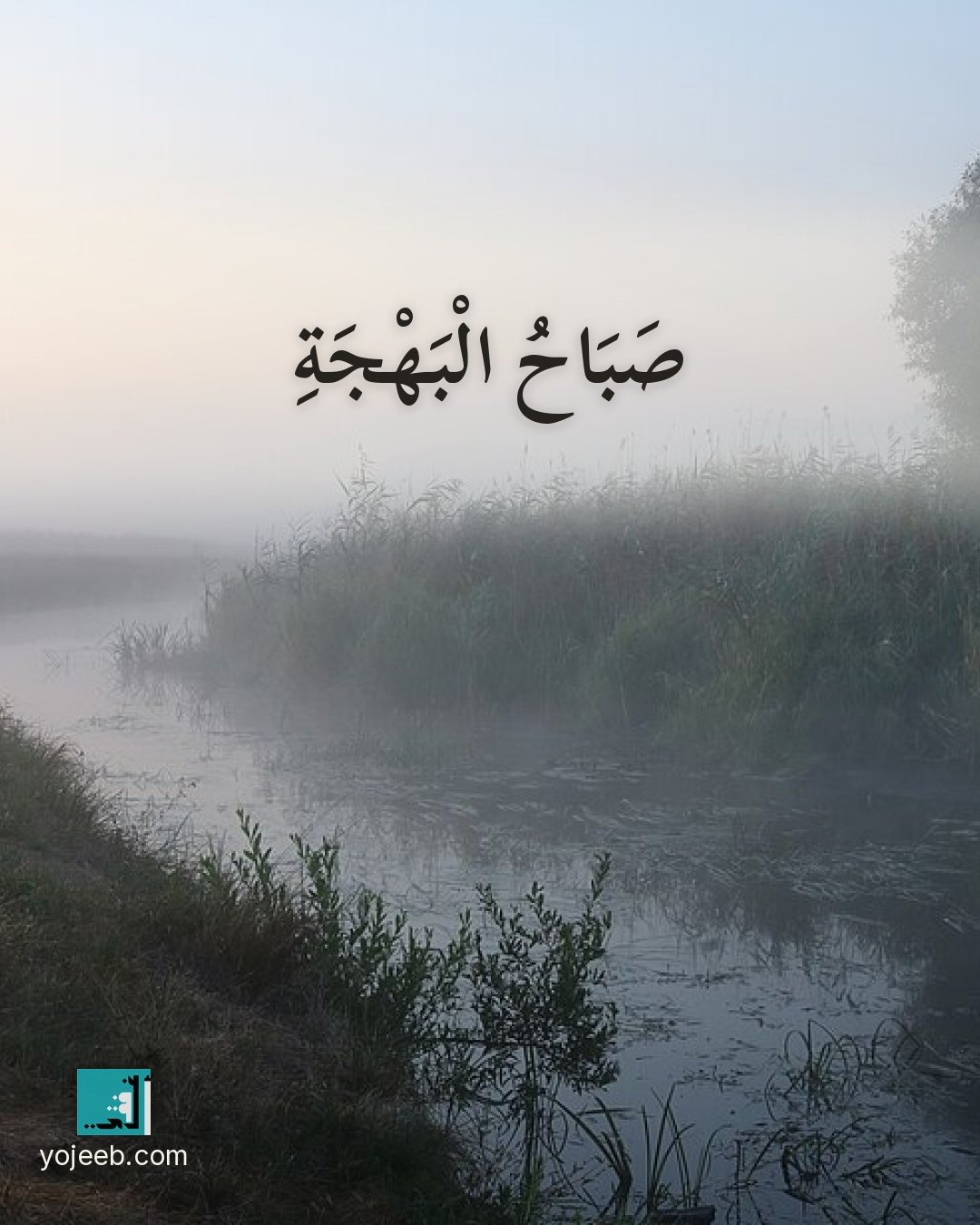 بطاقة صباح الخير — صباح البهجة