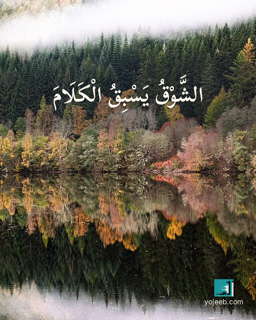 بطاقة اشتياق — الشوق يسبق الكلام