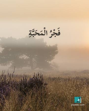 بطاقة الفجر — فجر المحبة
